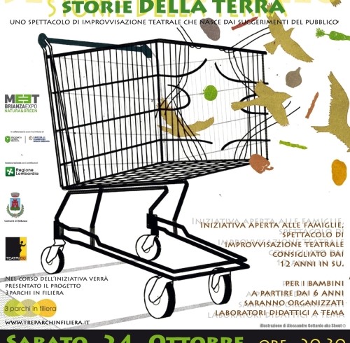 Senza Carrello. Storie della terra. Sabato 24 ottobre. ore 20.30