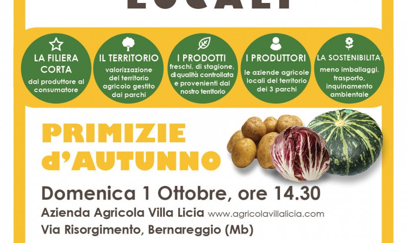 Domenica 1 Ottobre: Primizie d’Autunno